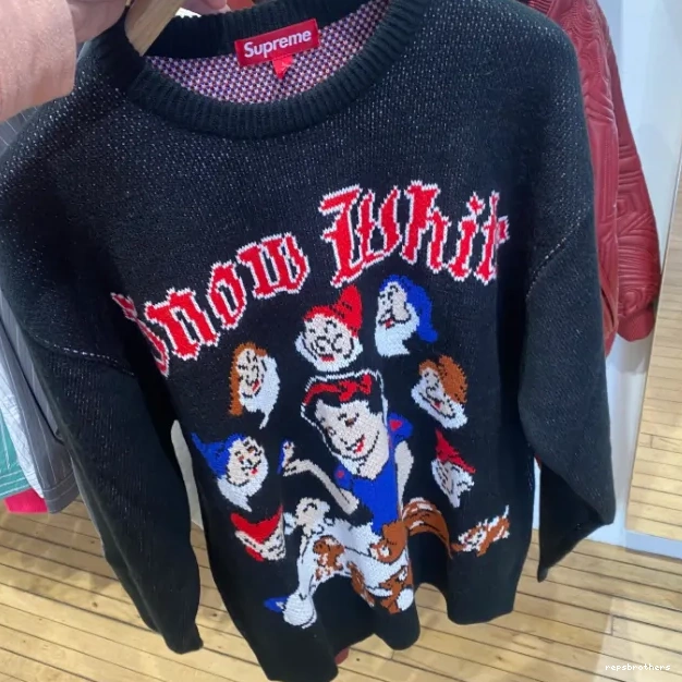 WHITE Snow SNOW SWEATER White Sweater 24FW 1003